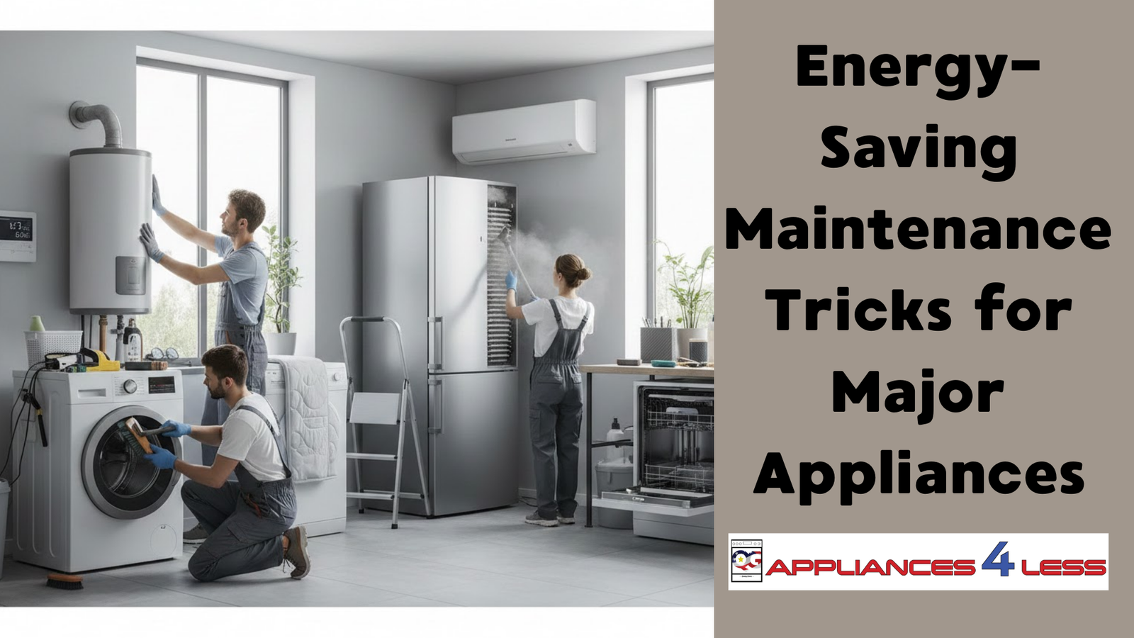 Less Maintenance Need Energy Saving Appliance Maintenance Tricks for Homes - Appliances 4 ...