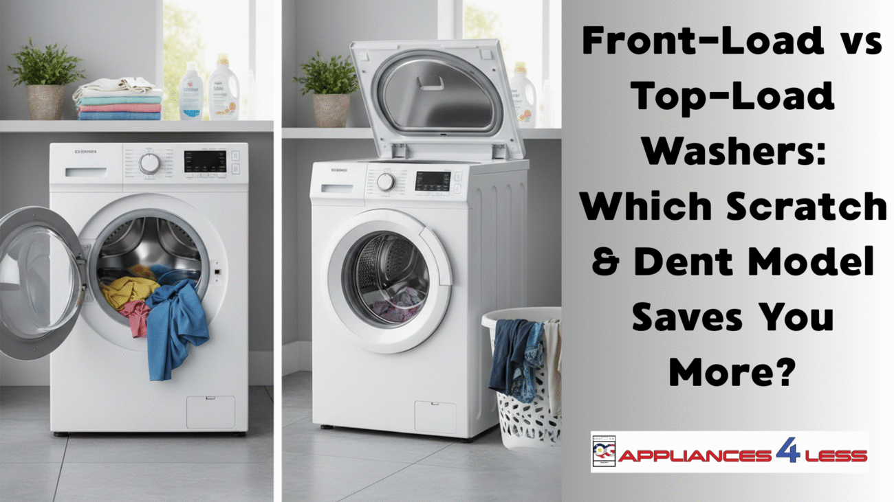Front Load Vs Top Load Washers