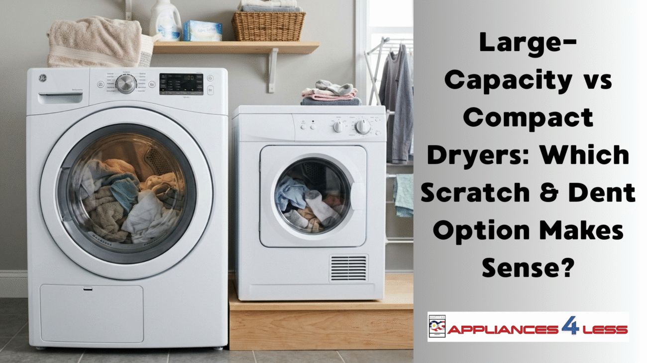 Large-Capacity vs Compact Dryers
