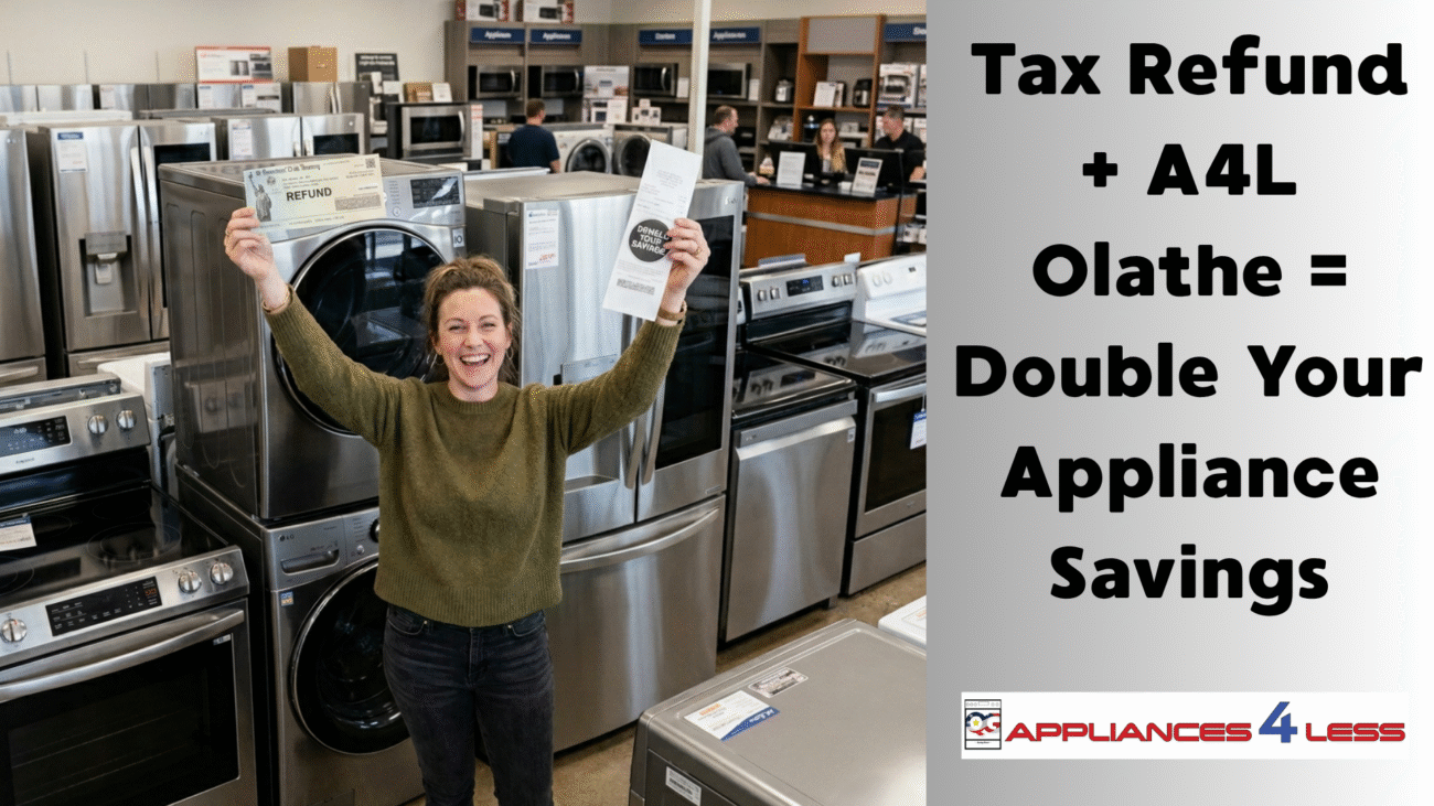 Double your Appliance Savings with Tax refund sale