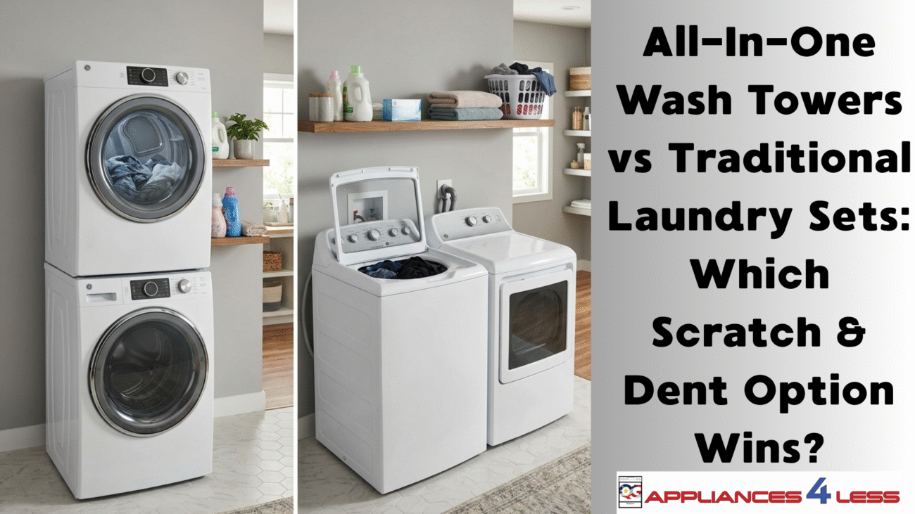Wash Towers vs Traditional Laundry