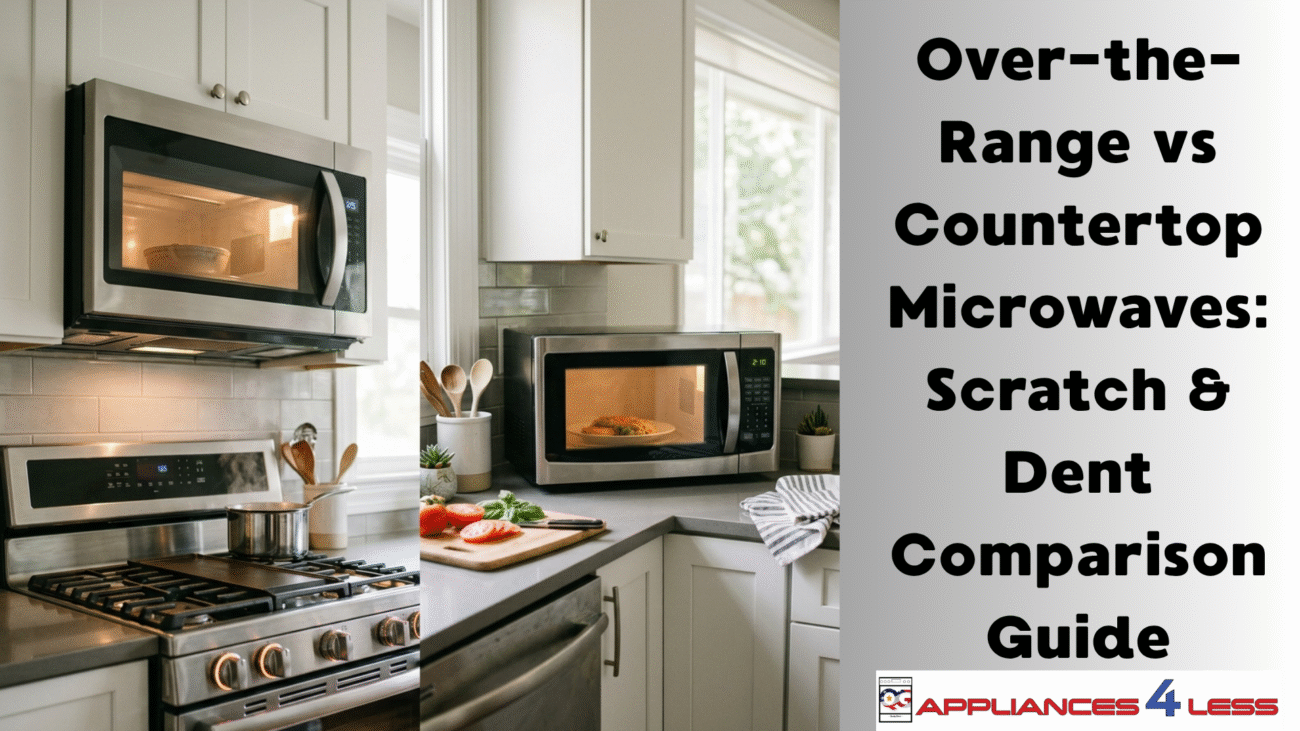 Over-the-Range vs Countertop Microwaves