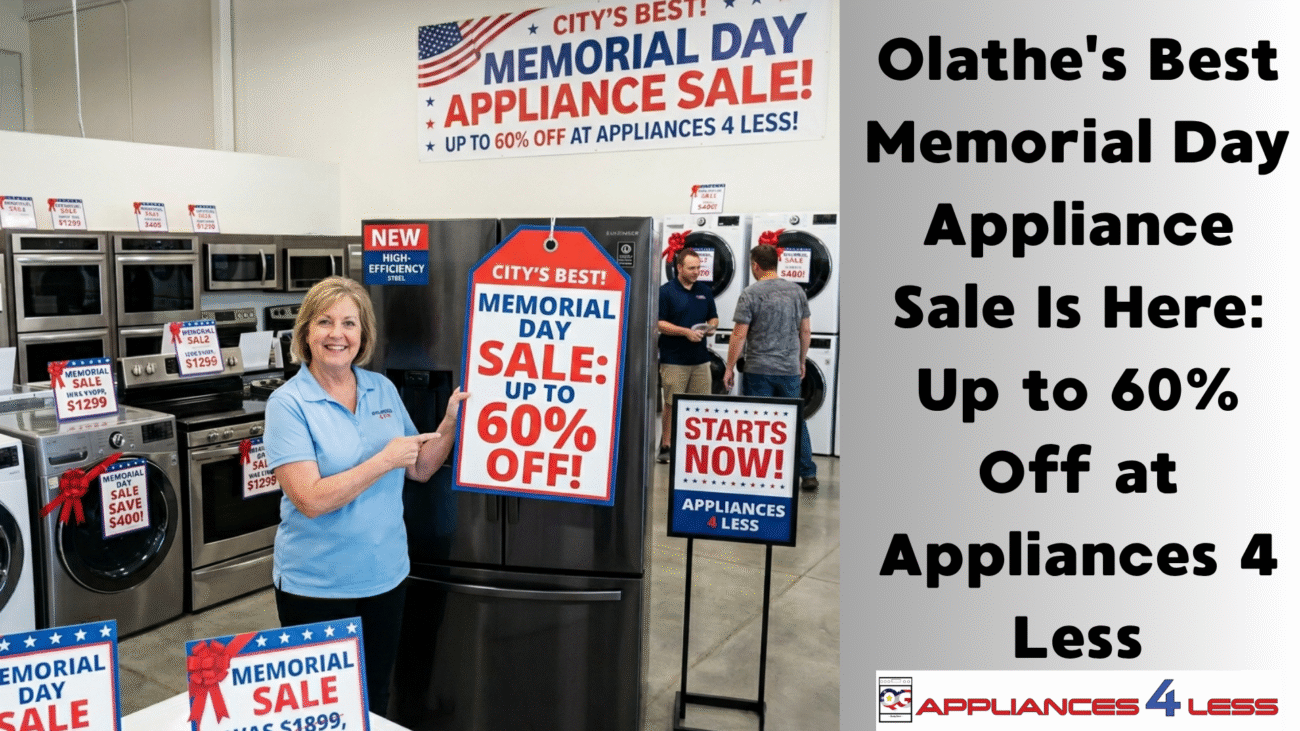 Olathe Memorial Day Appliance Sale
