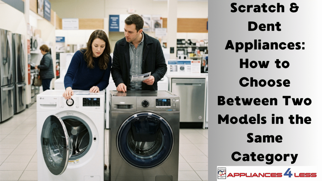 Scratch And Dent Appliances