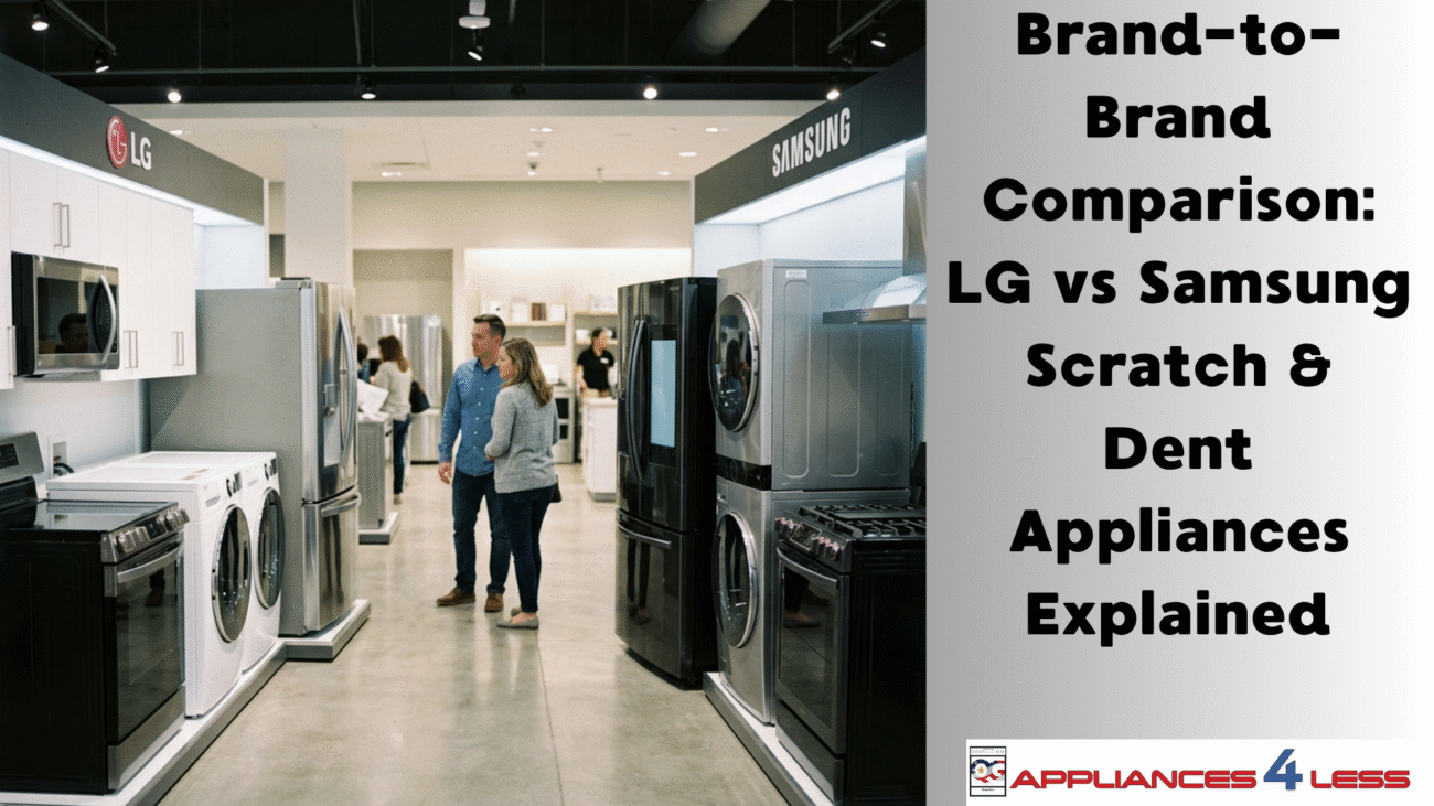 LG Vs Samsung Appliances