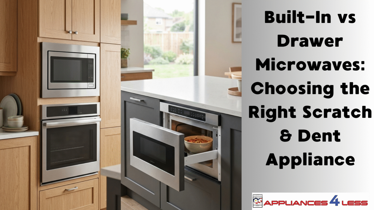 Built-In vs Drawer Microwaves