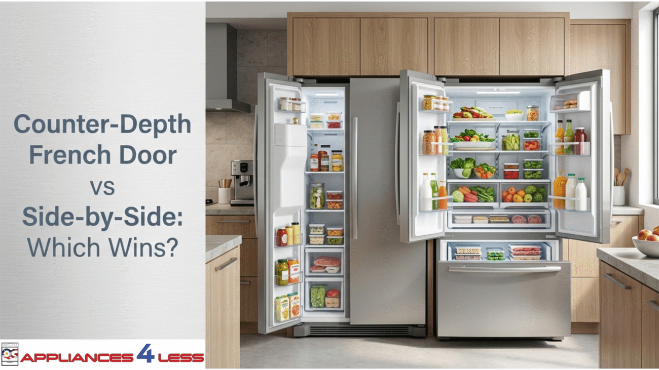 Counter-Depth French Door Vs Side-By-Side
