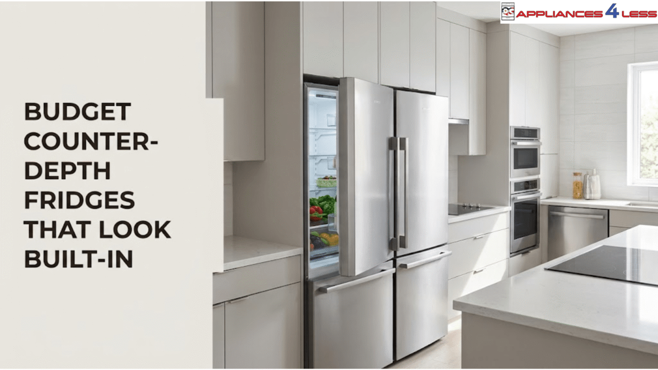 Budget Counter-Depth Fridges