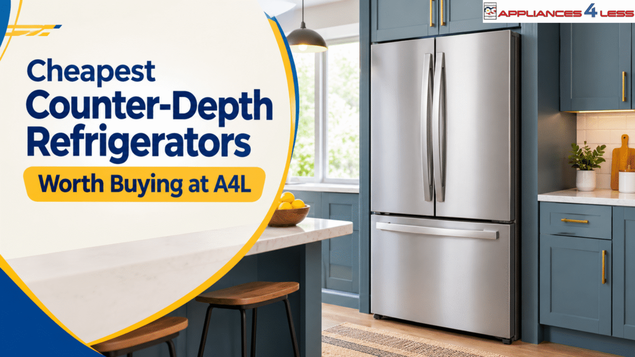 Cheapest Counter-Depth Refrigerators