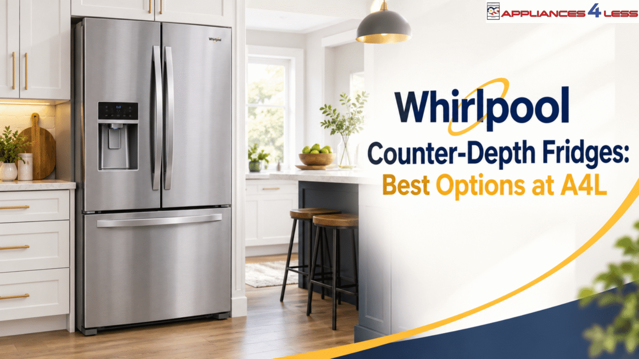 Whirlpool Counter-Depth Fridges Best Options at A4L