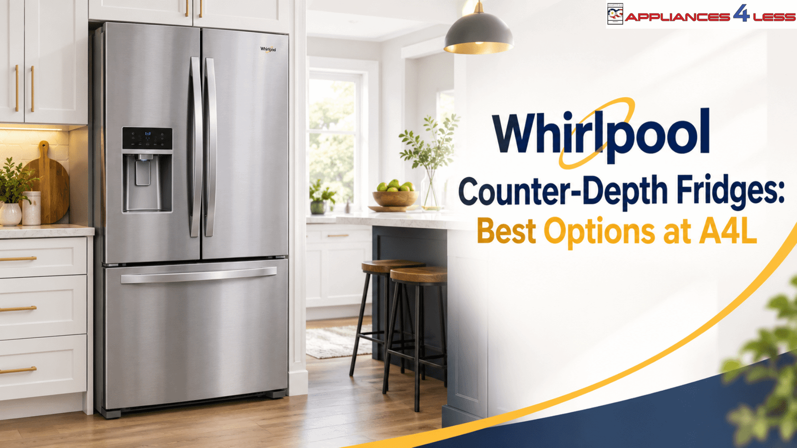 Whirlpool Counter-Depth Fridges Best Options at A4L