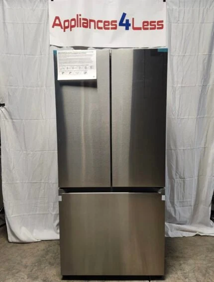 17.5 cu. ft. 3-Door French Door Smart Refrigerator in Stainless Steel, Counter Depth