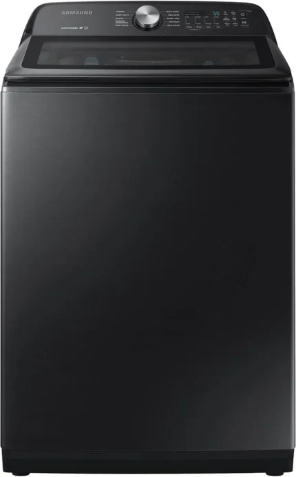 5.0 cu. ft. Capacity Top Load Washer with Active WaterJet in Brushed Black