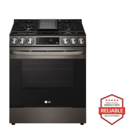 5.8 cu ft. Smart Wi-Fi Enabled Fan Convection Gas Slide-in Range with Air Fry & EasyClean