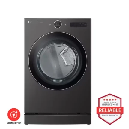 7.4 cu. ft. Ultra Large Capacity Smart Front Load Electric Dryer with Built-In Intelligence & TurboSteam®