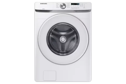 Samsung 4.5 cu. ft. High-Efficiency Front Load Washer with Self-Clean+ in White