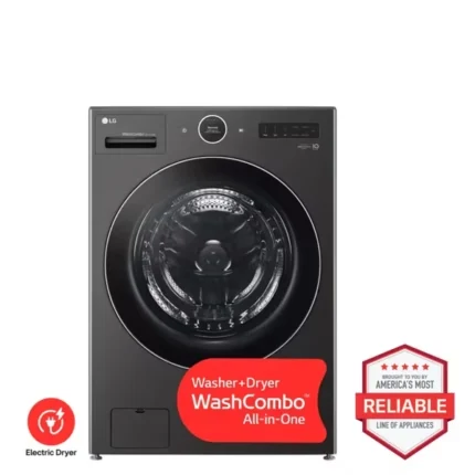 Ventless Washer/Dryer Combo LG WashCombo™ All-in-One 5.0 cu. ft. Mega Capacity with Inverter HeatPump™ Technology and Direct Drive Motor